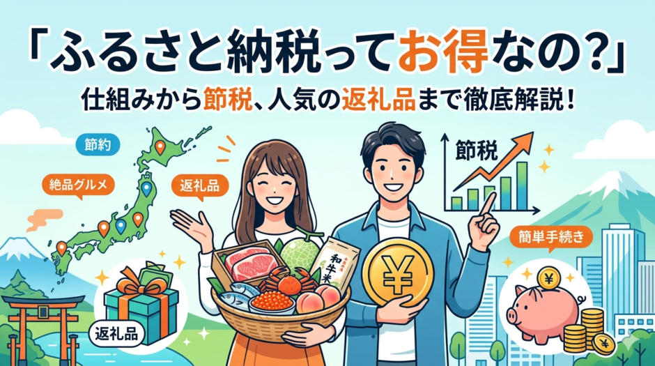 ふるさと納税ってお得なの？