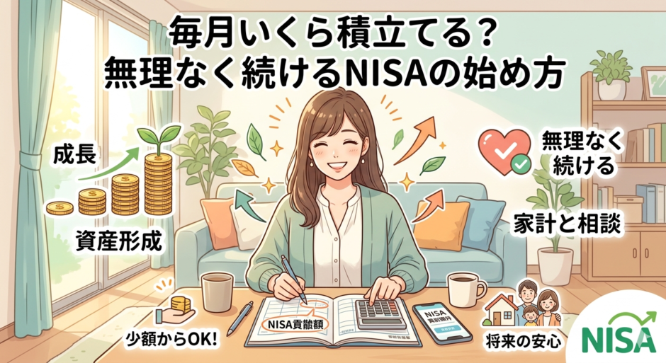 毎月いくら積み立てる？