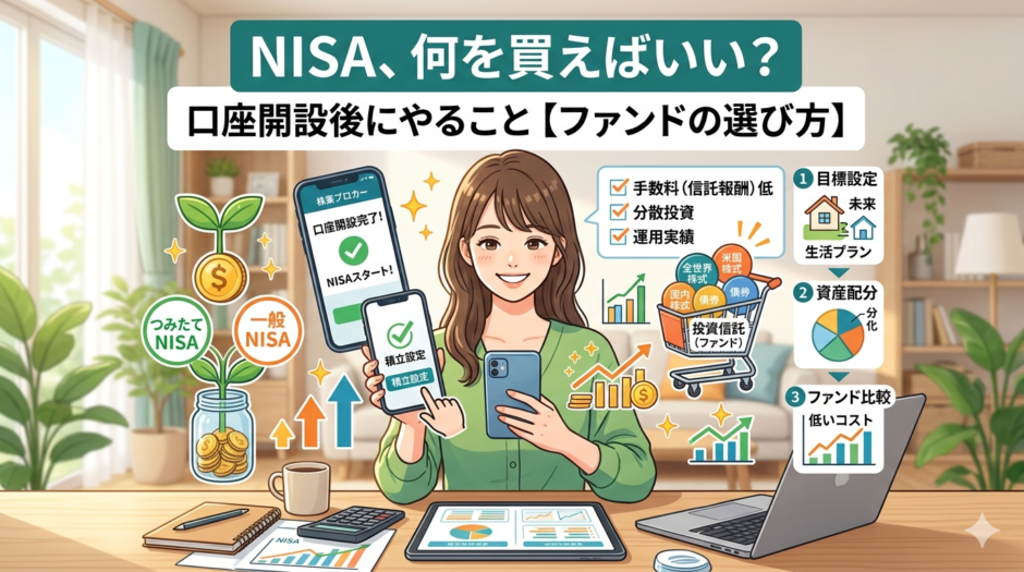 NISA何を買えばいい？